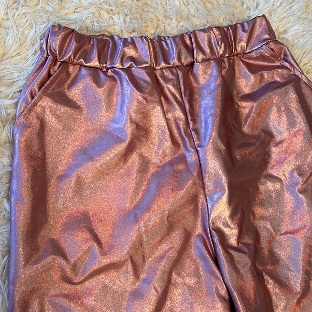 Shimmery jogger pants - Picture 3 of 8